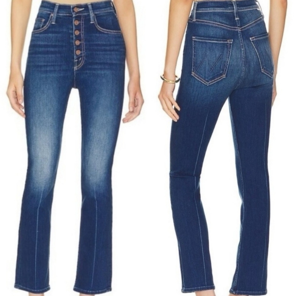 SOLD Mother Denim Jeans - The Pixie Rider Ankle in Taxi, size 30